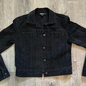 Vintage DKNY Black Denim Jacket